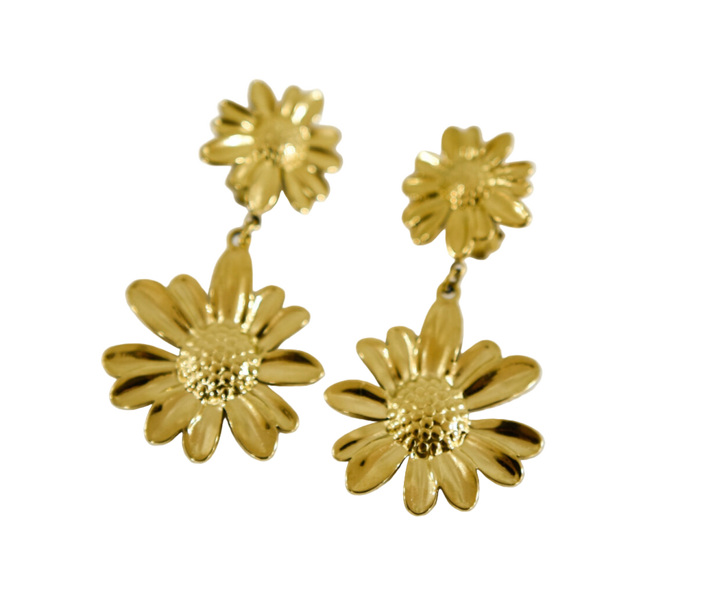 Boucles d'oreilles Marguerite