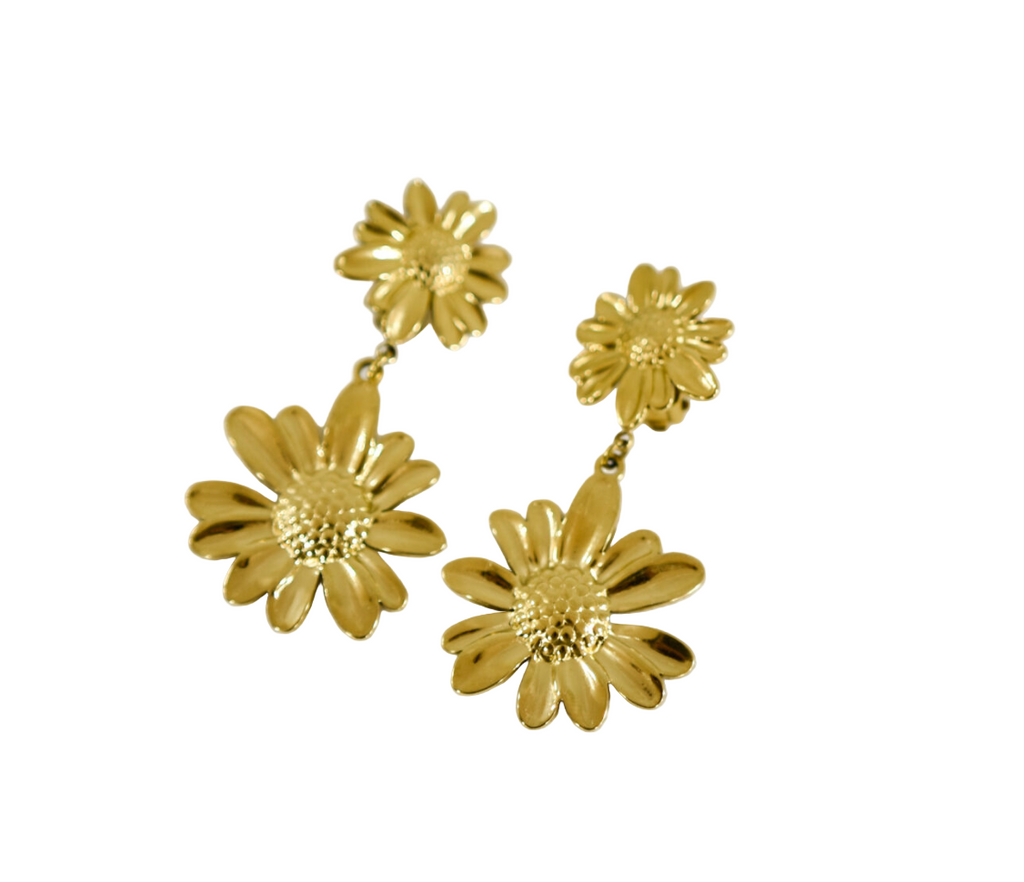Boucles d'oreilles Marguerite